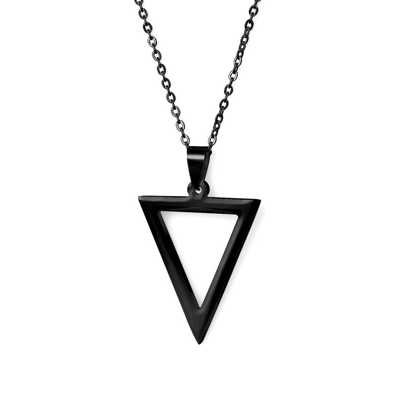 Triangle Pendant Necklace