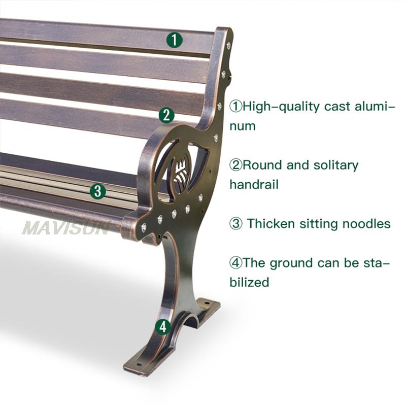 Backyard Park Bench