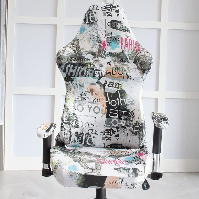 Printed Computer Chair
