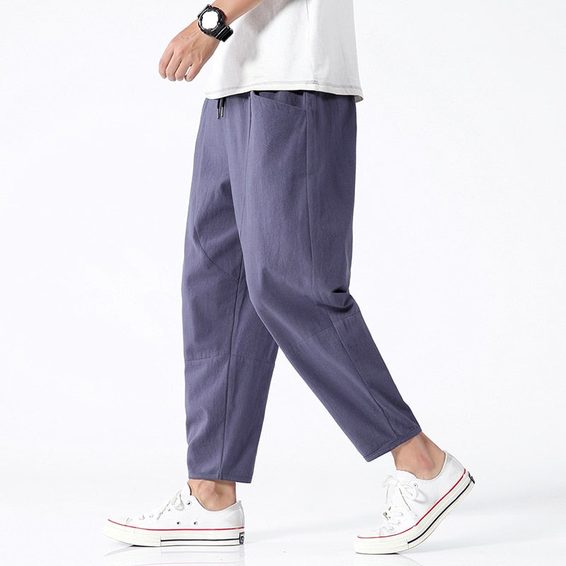 Loose Cotton Summer Pants