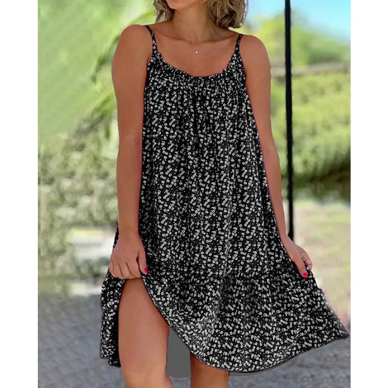 Oversized Floral Dress