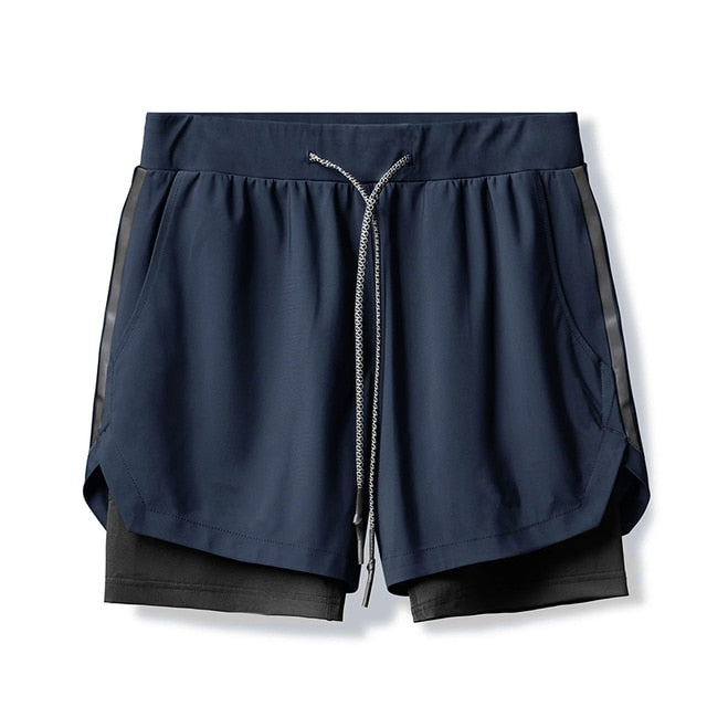 Double Deck Quick Dry Running Shorts
