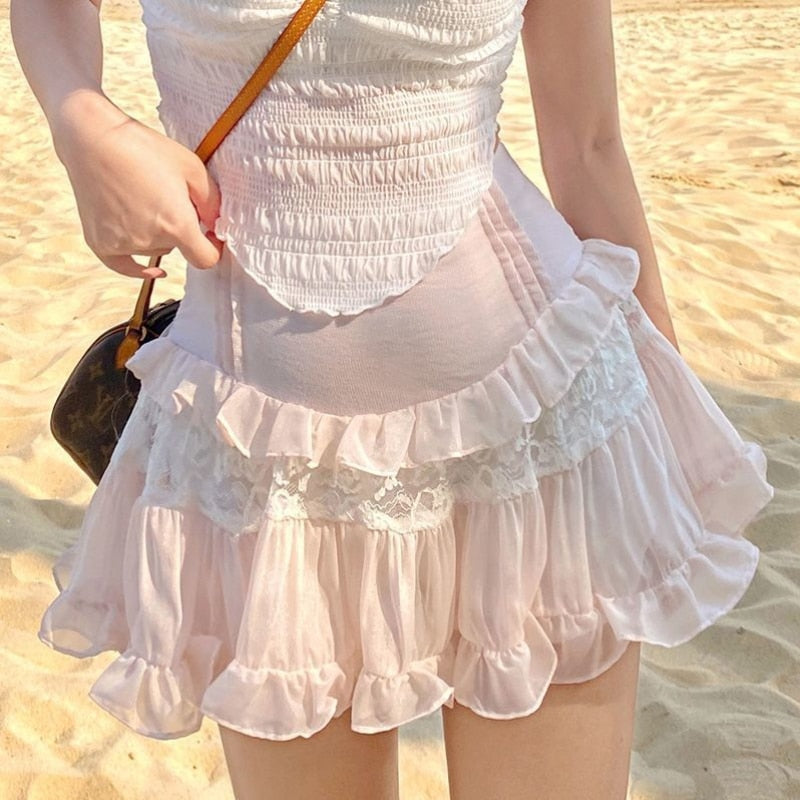 Kawaii Ruffle Skirt