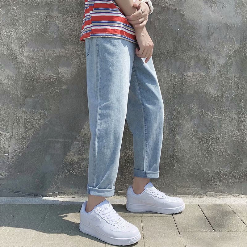 Loose Ankle Jeans