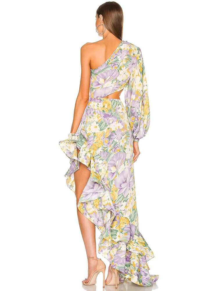 Designer Floral Dress