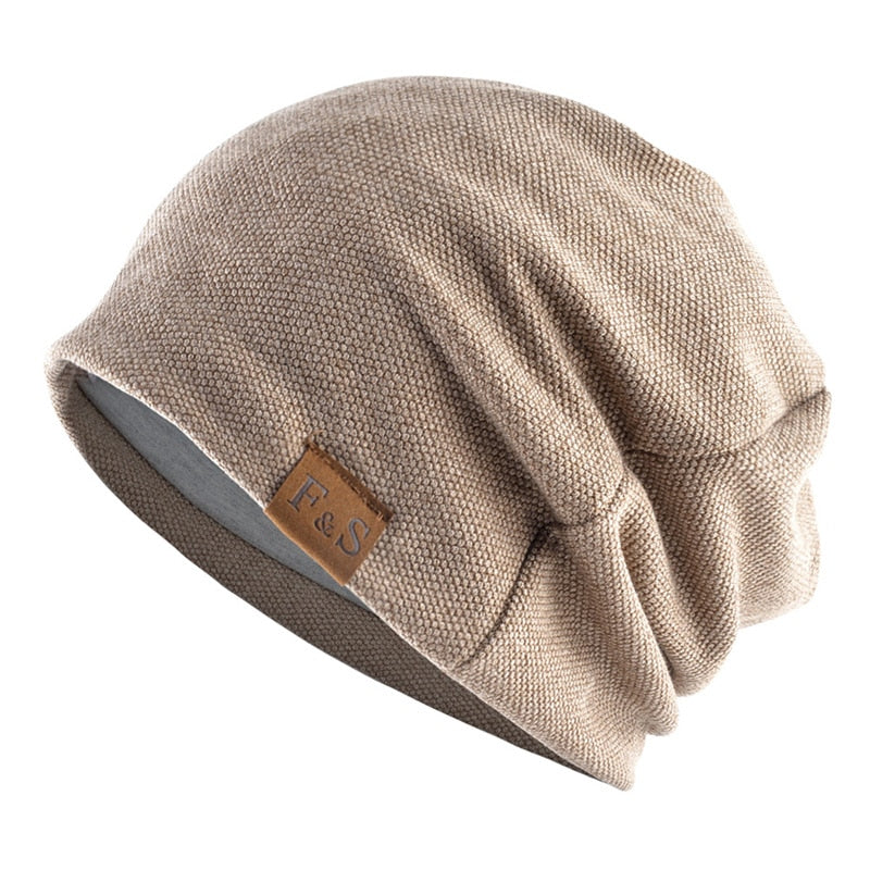 Solid Colour Slouch Beanie