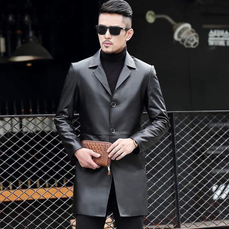 Real Sheepskin Leather Jacket