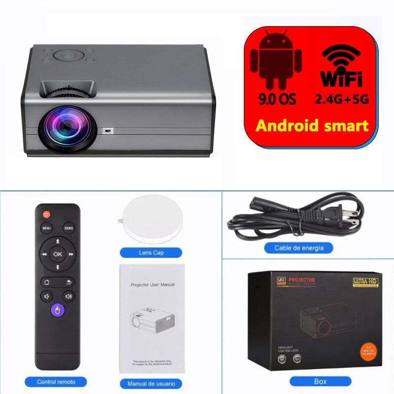 DITONG 1080P LED Mini Projector
