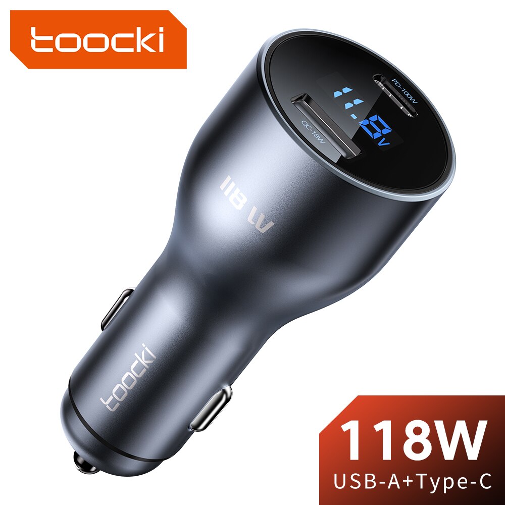 Toocki 120W Type C Car Charger