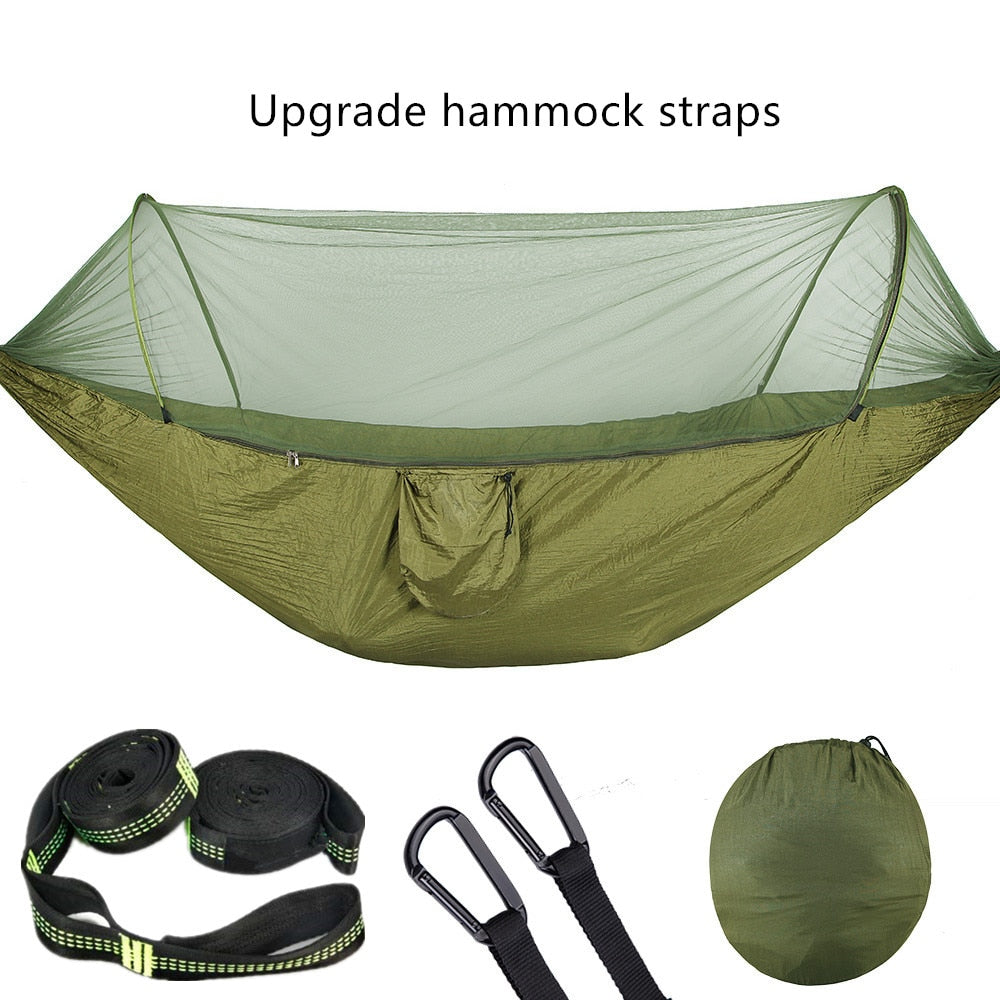 Pop-up Hammock with Mosquito Net