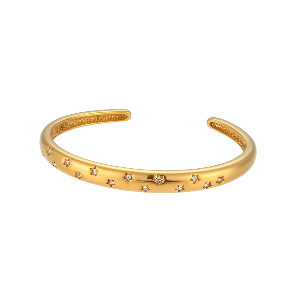 18K Gold Plated Waterproof Bangles