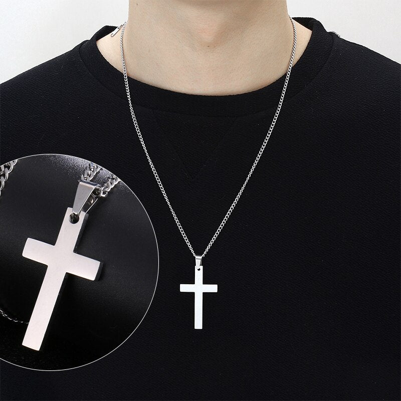 Stainless Steel Cross Pendant