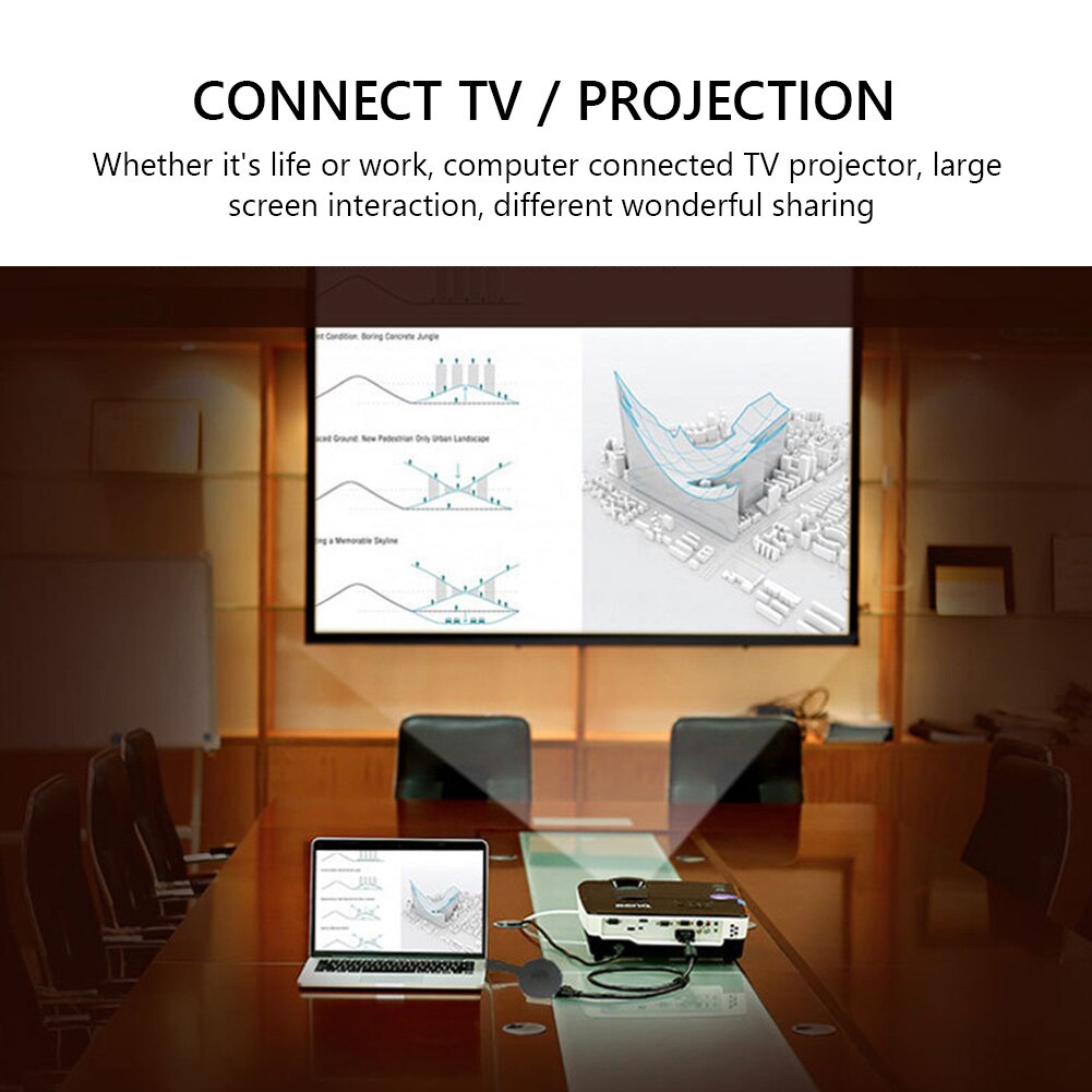 Lemorele 2.4G Wireless Mirroring Cable