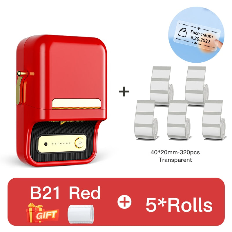NiiMbot B21 Barcode Label Maker
