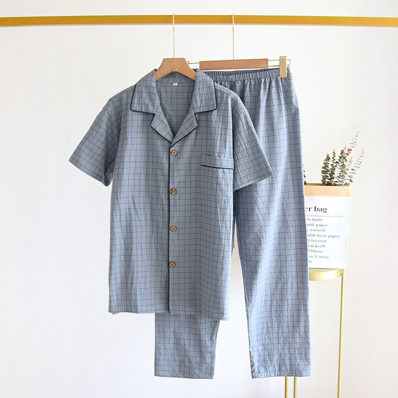Cozy Plaid Pajama Set