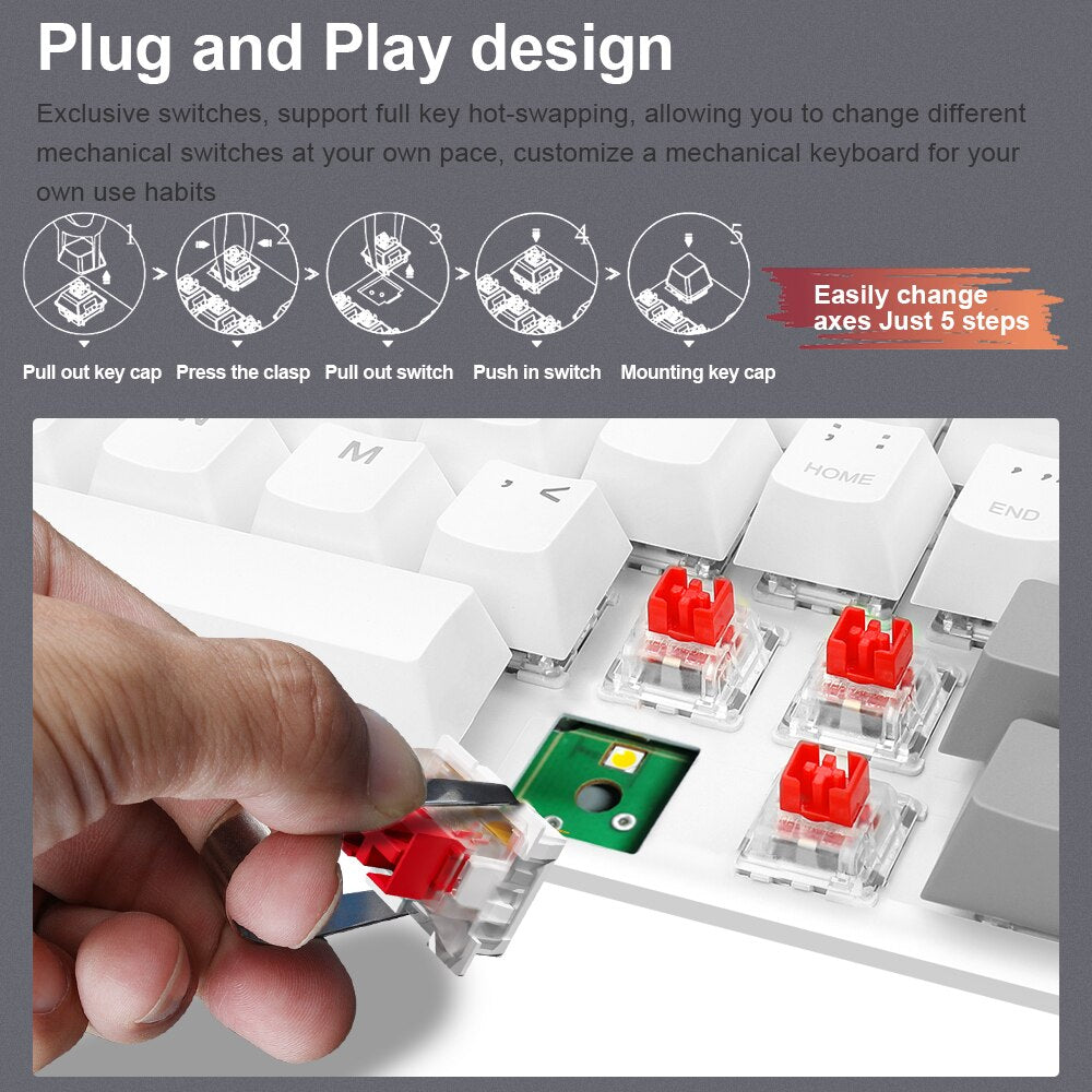 E-YOOSO Z11 USB Gaming Wired Keyboard