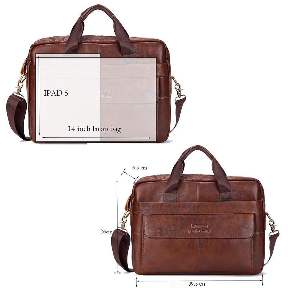Leather Laptop Bag