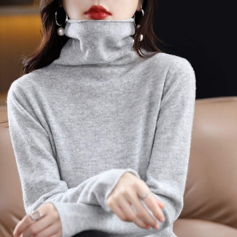 High Pullover Cashmere Sweater