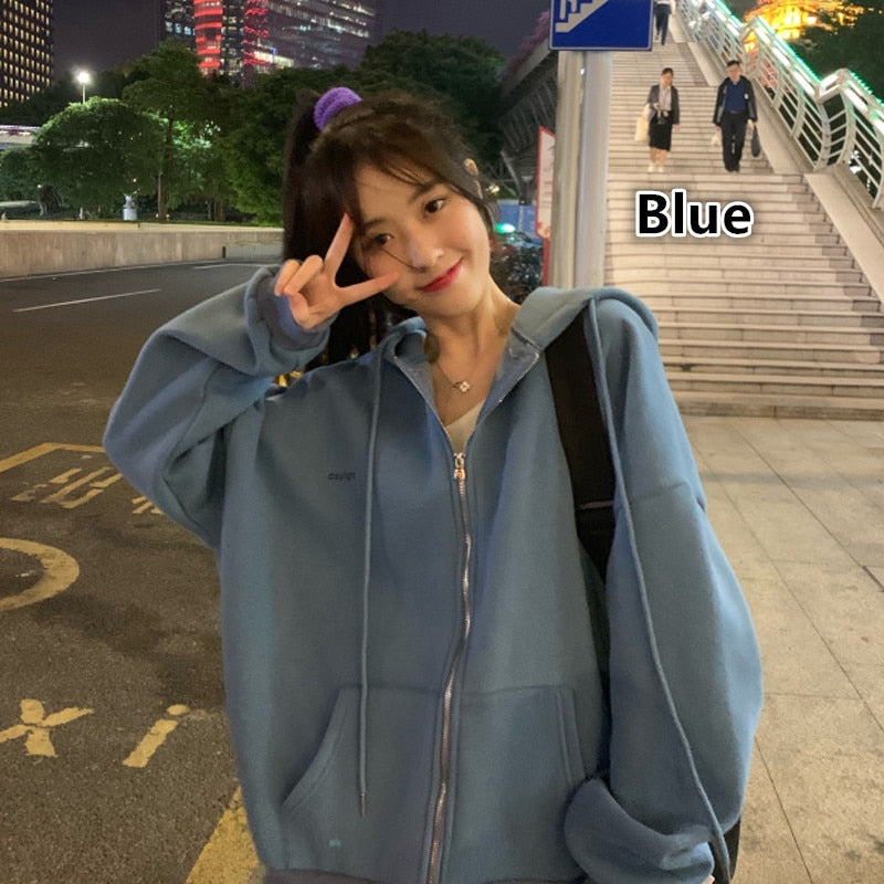 Oversized Drawstring Hoodie