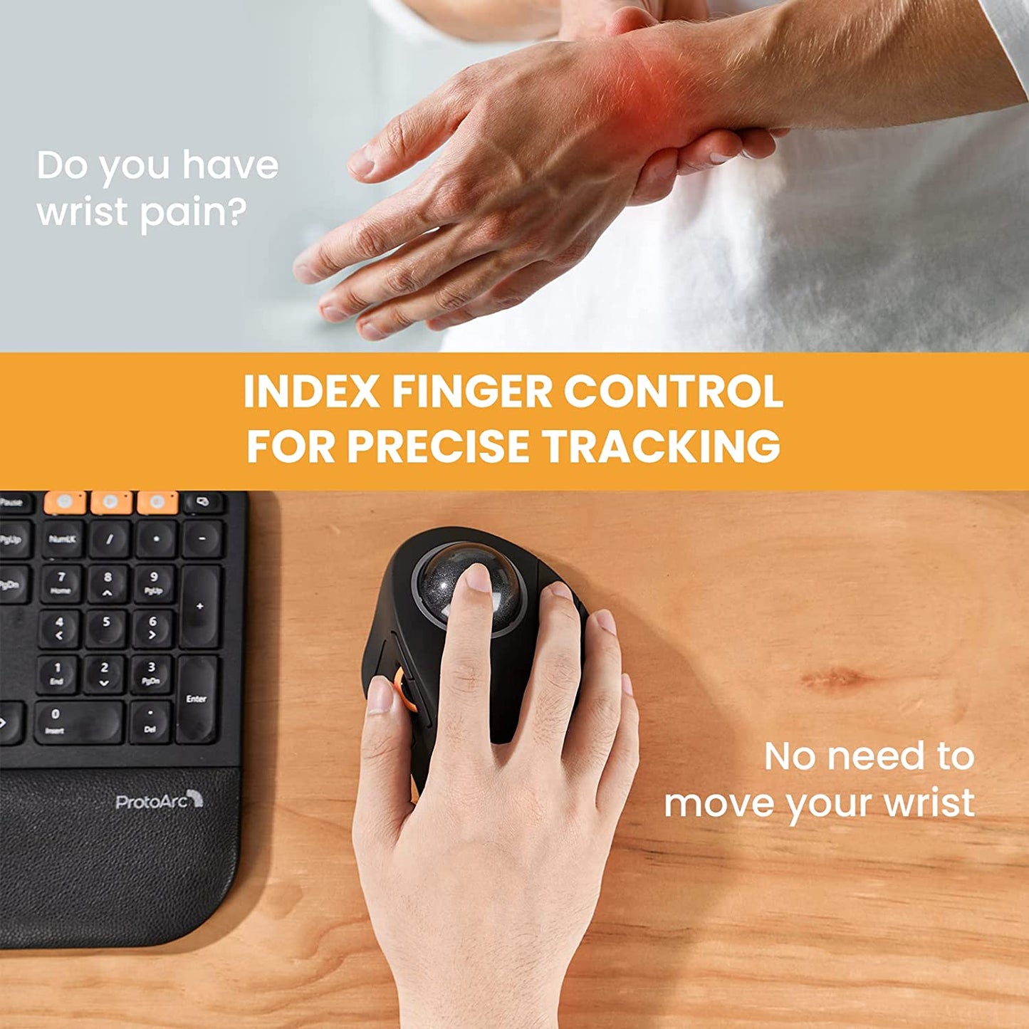ProtoArc Trackball Mouse