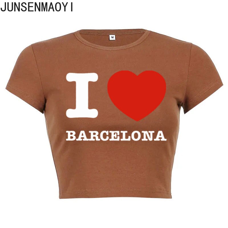 I Love Barcelona T Shirt