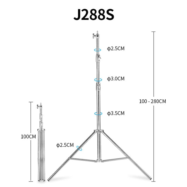 SELENS Adjustable Stainless Steel Tripod