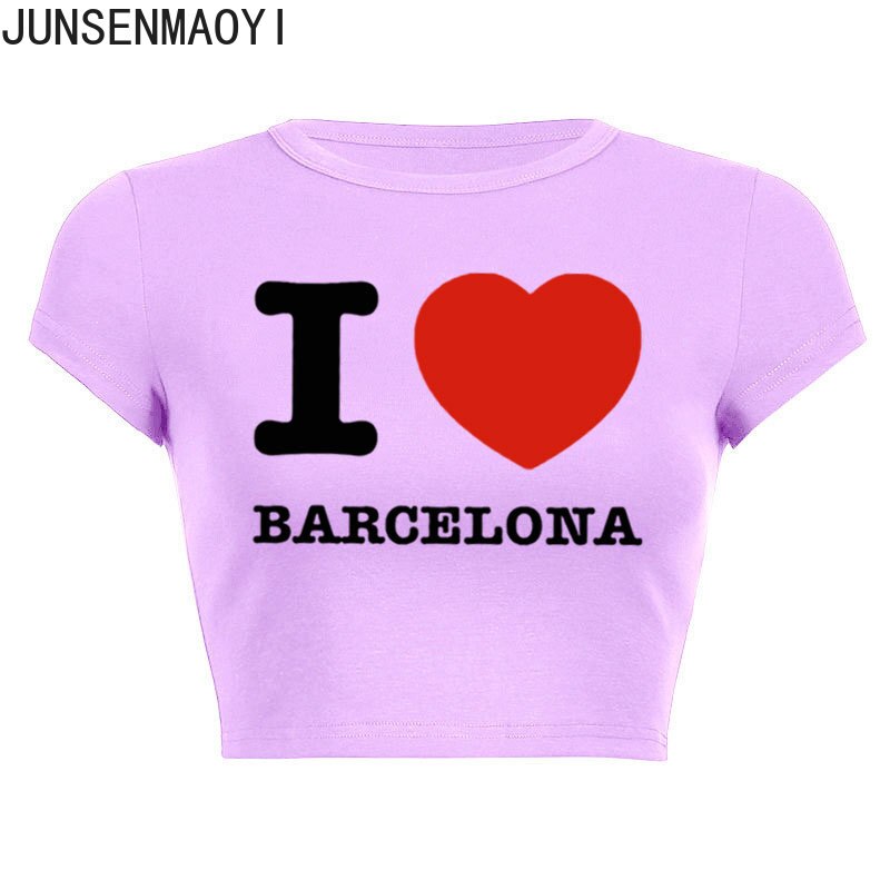 I Love Barcelona T Shirt