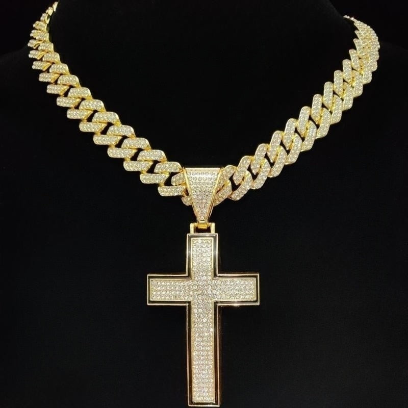 Cuban Hip Hop Cross Pendant