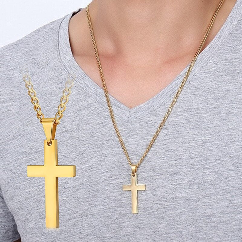 Stainless Steel Cross Pendant