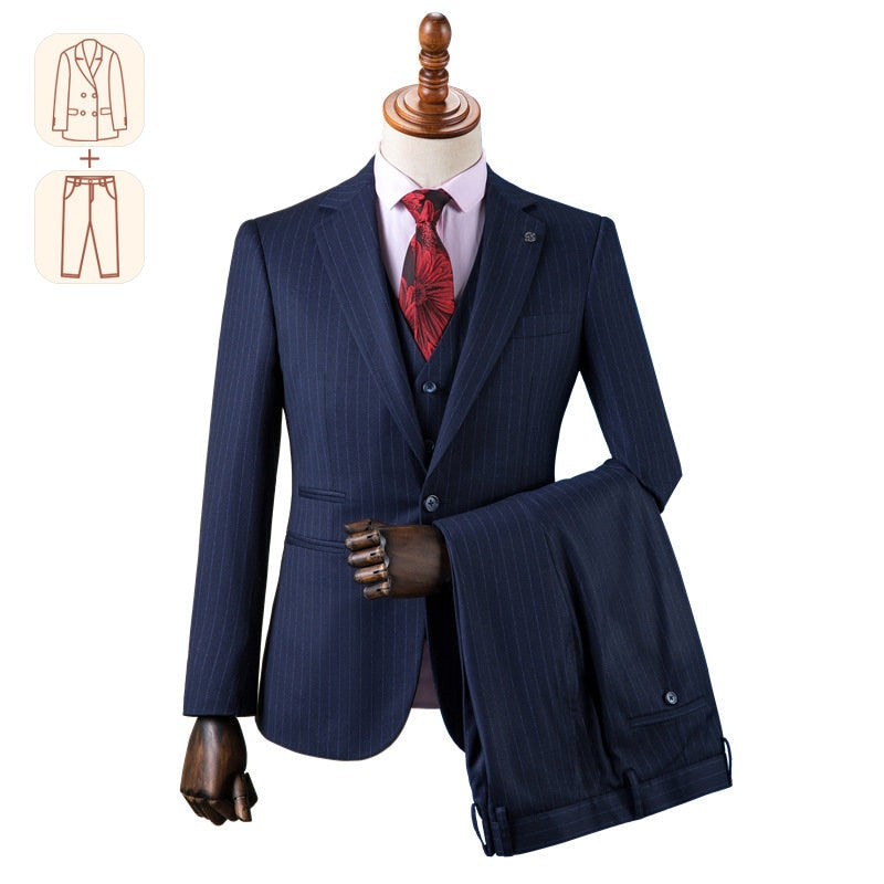 Premium British Stripe Suit