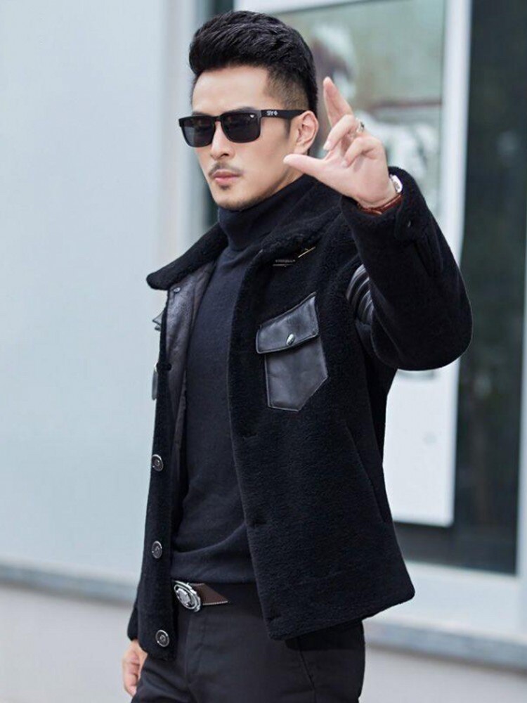 Patchwork Real Fur Jacket