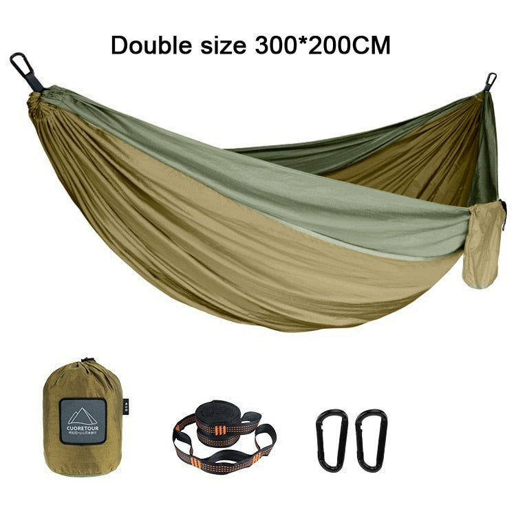 Portable Nylon Parachute Hammock
