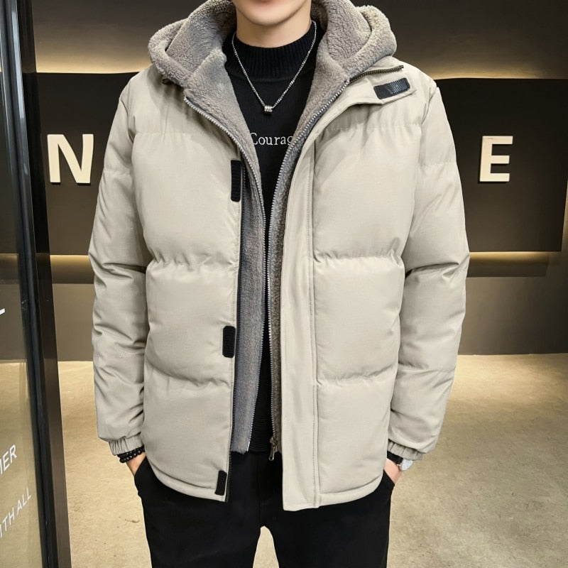 Thickened Hooded Jacket