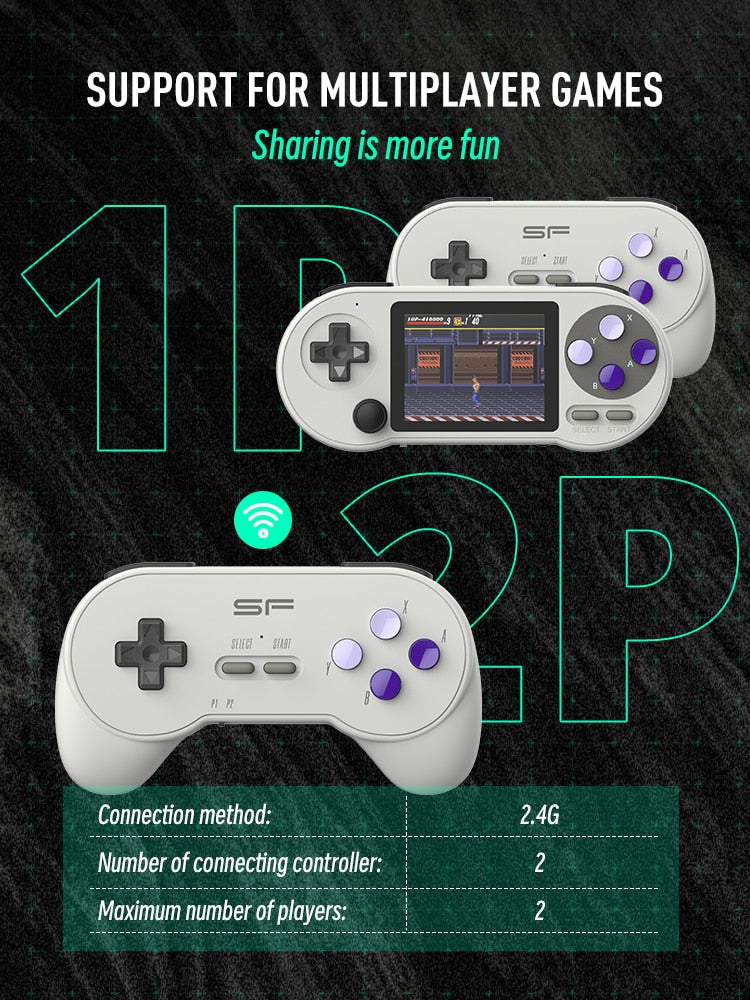 DATA FROG Handheld Game Console