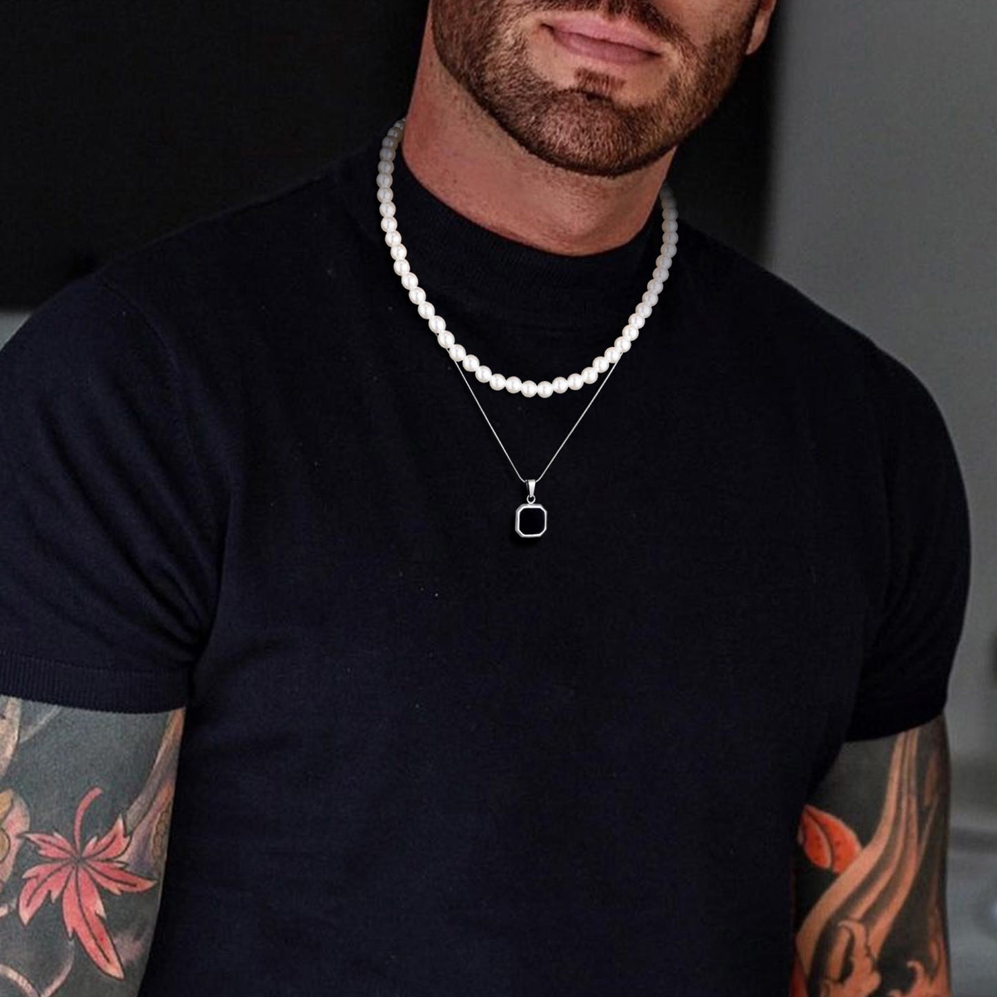 VNOX 2 piece Necklace