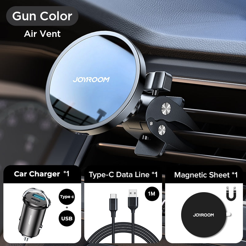 Joyroom 15W Qi Magnetic Car Phone Holder
