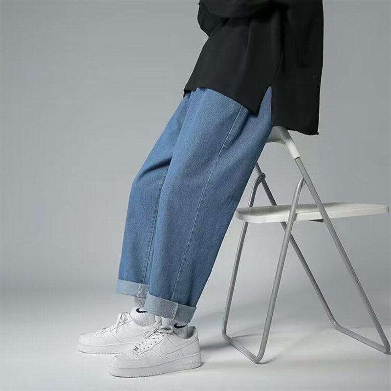 Wide Street Cargo Jeans