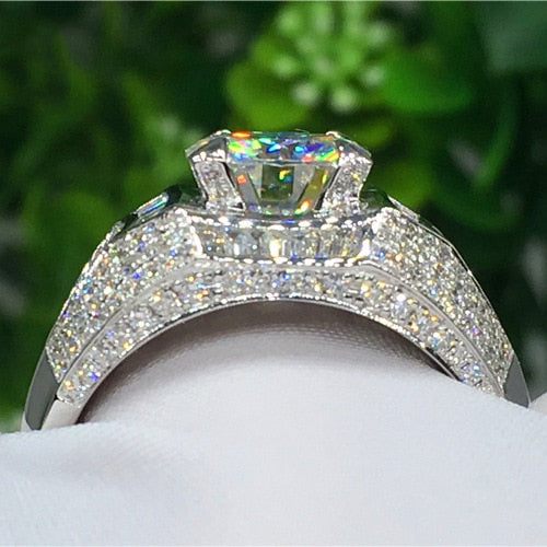 14K 3 Carat Gold Diamond Ring