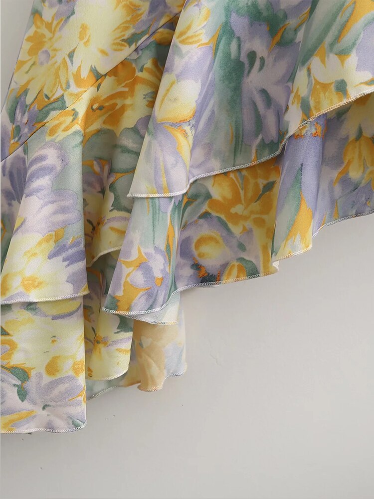 Designer Floral Dress