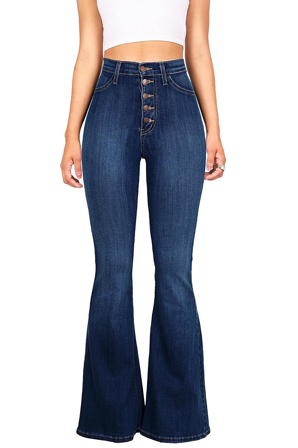 High Waist Flare Jeans