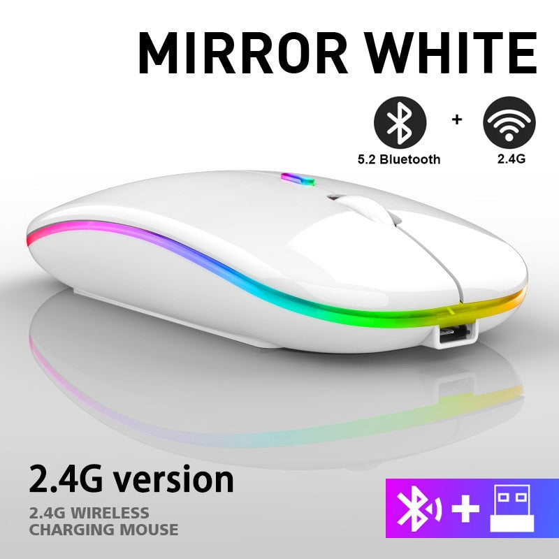 2.4G Metal Grey Wireless Mouse