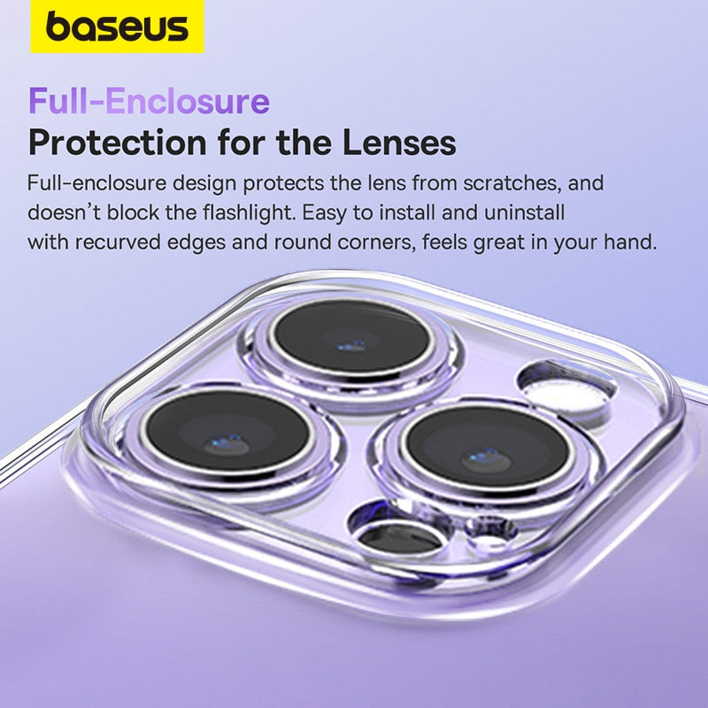Baseus Transparent Magnetic Phone Case for iPhone