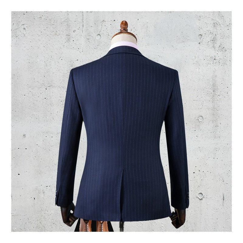 Premium British Stripe Suit