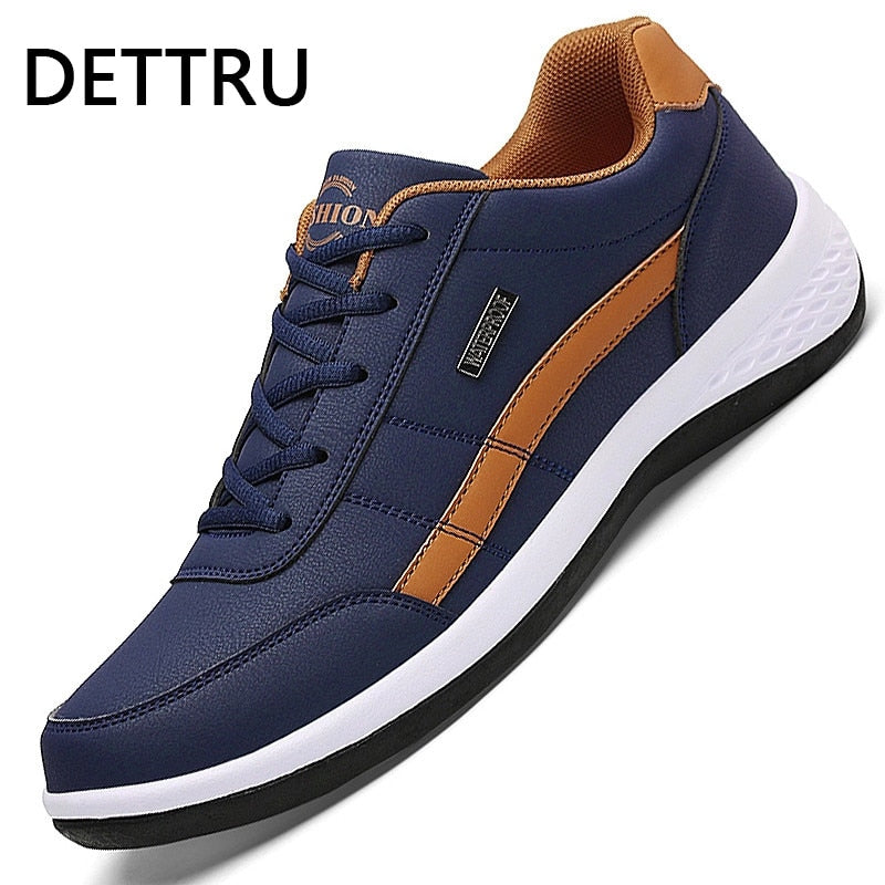 DETTRU Casual Leather Sneakers