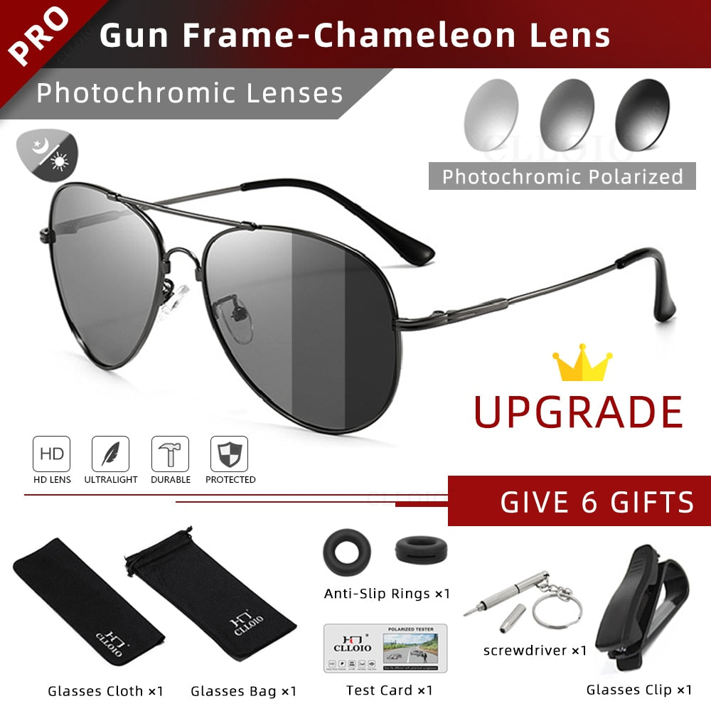 CLLOIO Titanium Alloy Sunglasses