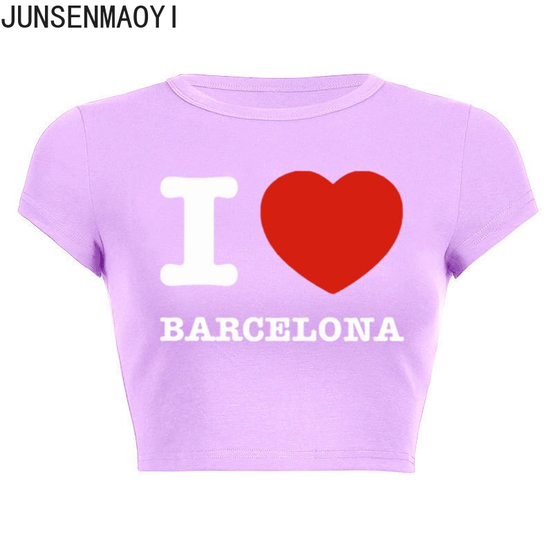 I Love Barcelona T Shirt