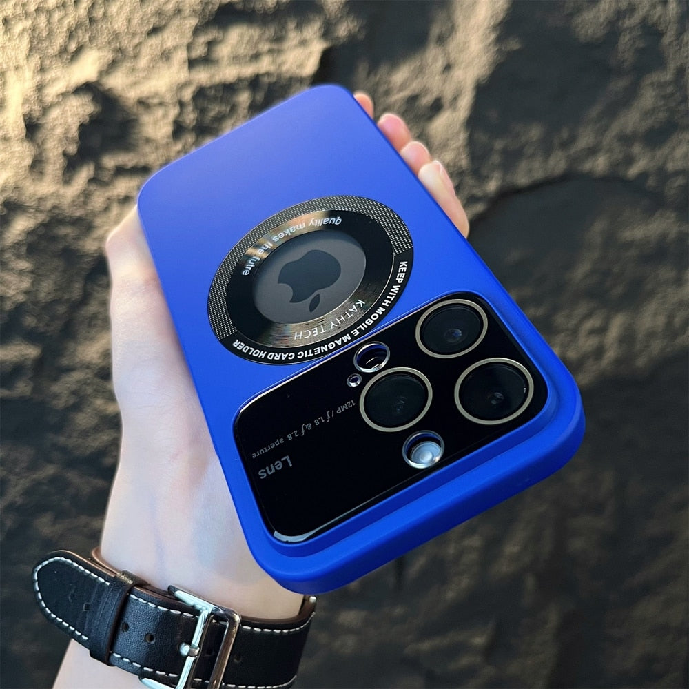 Luxury Slim Matte Magsafe iPhone Case