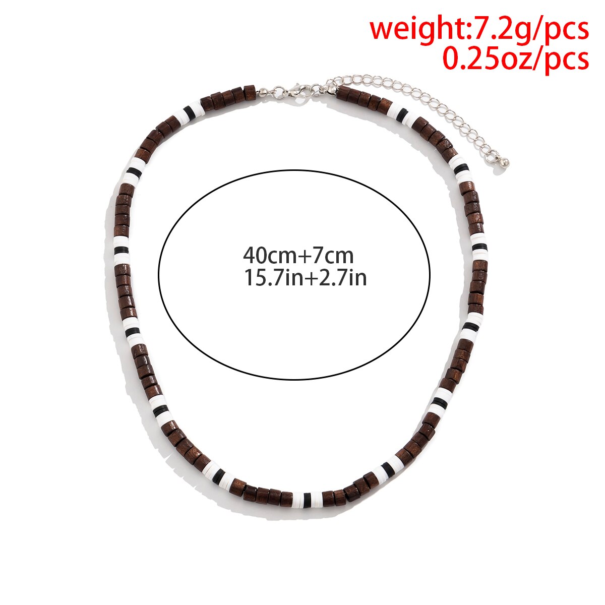 Wooden Bead Necklace