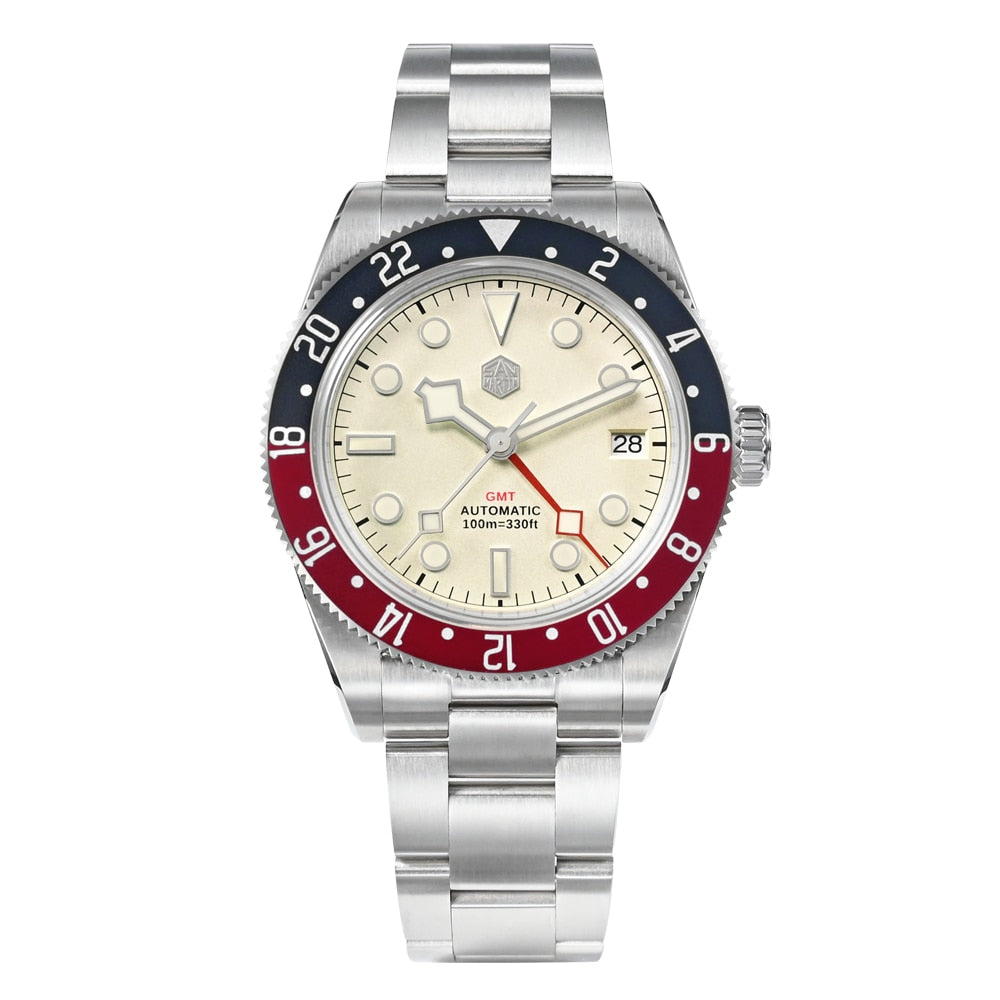 San Martin NH34 GMT Watch