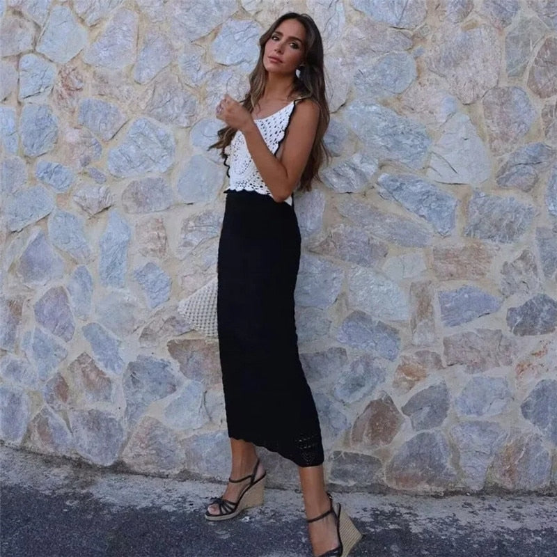 TRAF Knitted Dress